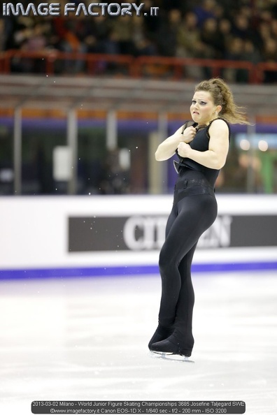 2013-03-02 Milano - World Junior Figure Skating Championships 3685 Josefine Taljegard SWE.jpg